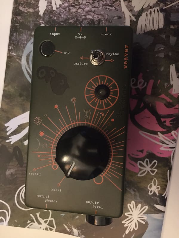Fieldtone Weaver Single Knob Audio Sampler (Forest Green