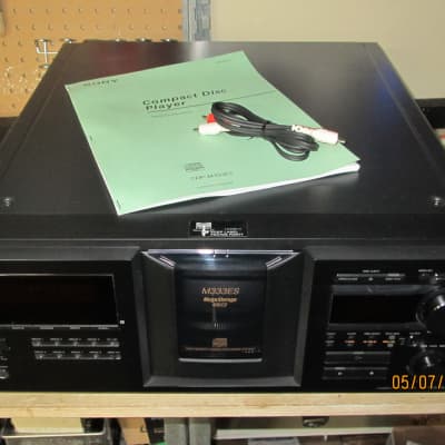 Rare Sony ES Series  CDP-M333ES 400 Audio Disc Mega Changer -  Serviced  - Optical Out - Lots O' PIX image 24