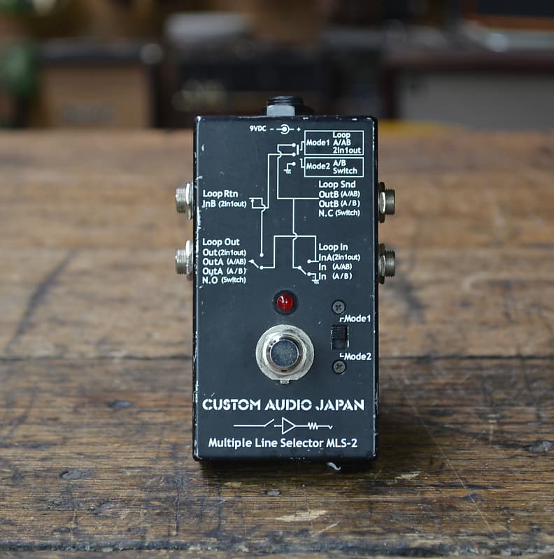 CUSTOM AUDIO JAPAN MLS-2 マルチラインセレクター 楽器・機材