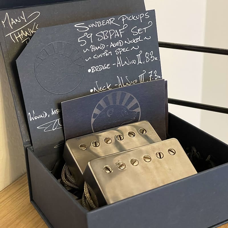 Sunbear 59 SBPAF Humbuckers Custom Set Reverb