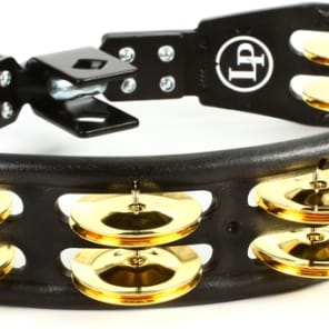 Latin Percussion Cyclops Mountable Tambourine - Black with Brass Jingles image 7