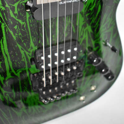 Schecter Guitar Research C-1 FR-S Toxic Venom Finish 6-String Electric Guitar image 17