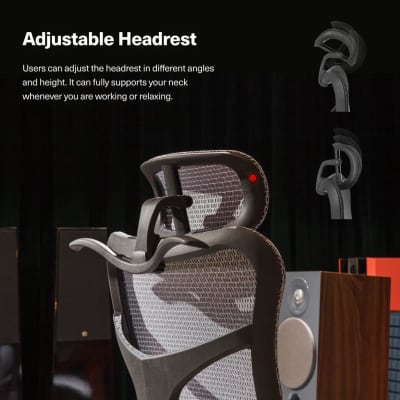 Wavebone Viking Premium Studio Chair 2024 - Mesh Grey image 5