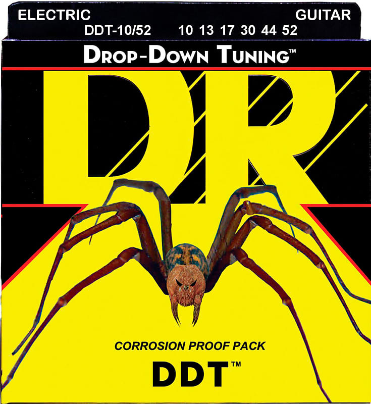 Dr  Ddt 10/52 Drop Down Corde Per Chitarra Elettrica image 1