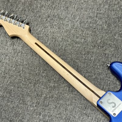 Stratocaster Partscaster, Metallic Blue (Stratosphere, Mighty Mite, Warmoth, DiMarzio) image 6