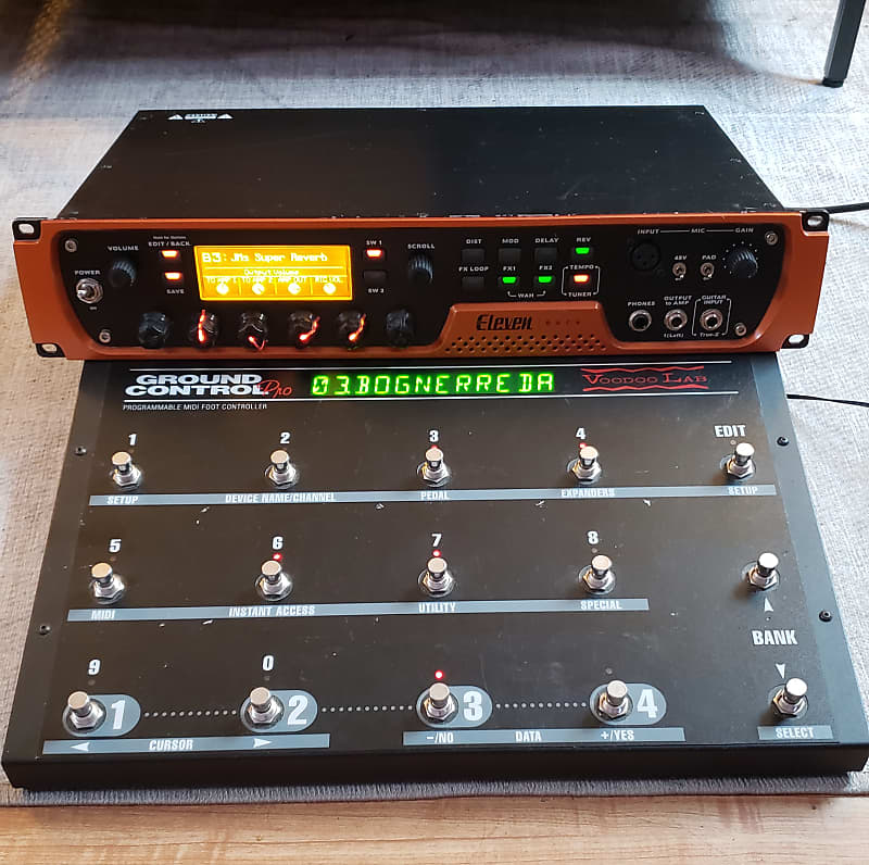 Avid Eleven Rack Guitar MultiEffects Processor with VooDoo Reverb