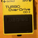 Boss OD-2 Turbo OverDrive (Black Label) 1985 - 1988 - Yellow