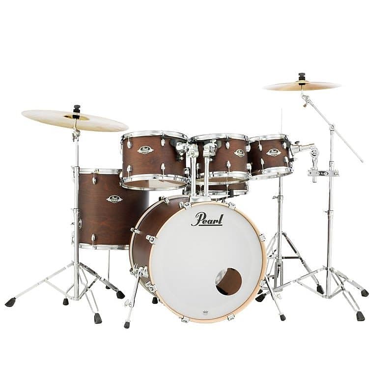 Pearl Export Lacquer Tom Add-On Pack 10x7 (w/Arm & Mount) Satin Brown image 1