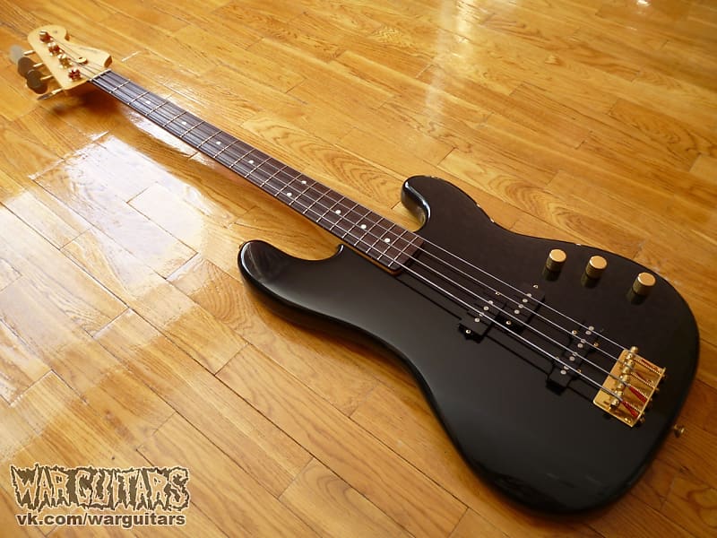 Fernandes Limited Edition PJ Precision Bass 1980s Black | Reverb