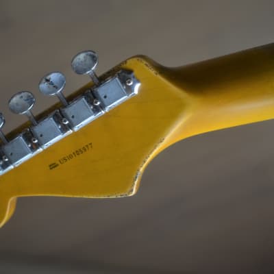 American Fender Stratocaster Relic Custom Pink Magenta Sparkle Colorshift! image 15