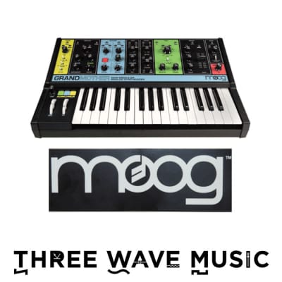 Moog Grandmother - Semi-modular Analog Synthesizer [Three Wave Music]