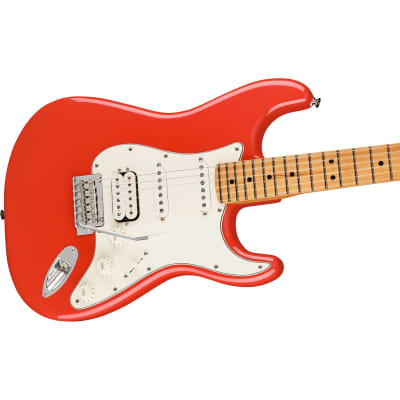 Fender Limited Edition Player Stratocaster HSS - Fiesta Red with Matching Headstock image 3