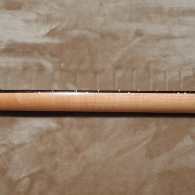 Allparts SRTF-C Stratocaster Rosewood Neck Thin Satin Finish 12" Radius C Profile 21 Tall Frets #1 image 11