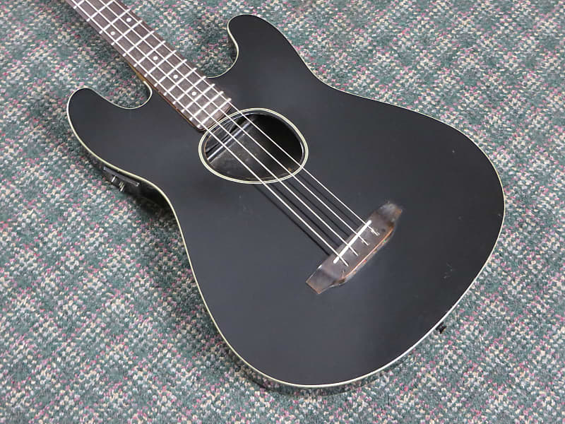 1980s Kramer Ferrington Acoustic/Electric Bass Black! Reverb