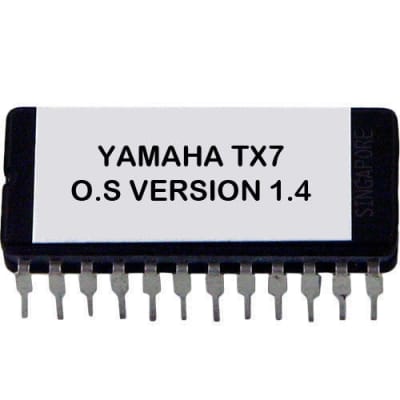 Yamaha TX7 Latest OS v1.4 Firmware Upgrade Update Chip TX-7 Eprom Rom