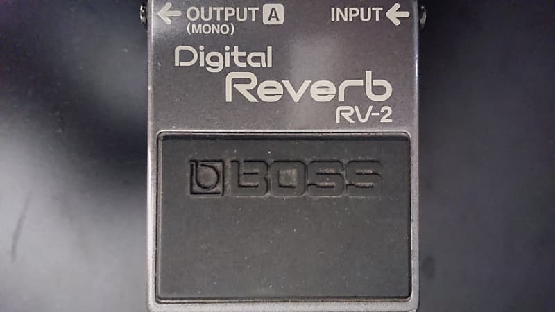 ★希少 ビンテージ★ 1987年 日本製 BOSS RV-2 初期モノ☆ ☆希少 初期モノ☆ 1987年 日本製 BOSS RV-2 ビンテージ☆