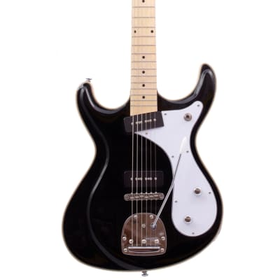 Eastwood Sidejack Baritone DLX-M Bound Solid Basswood Body Maple Set Neck 6-String Electric Guitar image 7