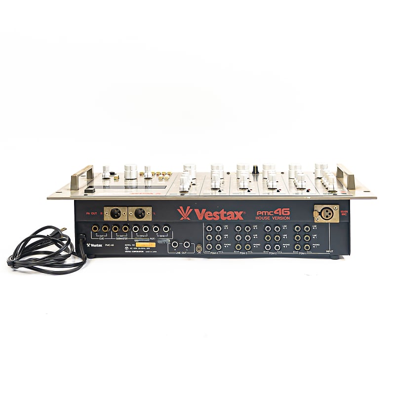 Vestax PMC-46 ロータリー　DJ ミキサー　4チャンネル Vestax PMC-46 ロータリー DJ ミキサー 4チャンネル