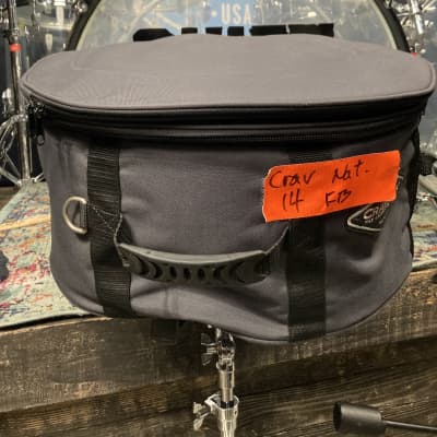 Frankie Banali's, Quiet Riot, Craviotto 14x6.5" Single Ply, Tube Lug Snare Drum, with Case, Signed! IMMACULATE 2006 - Gloss Lacquer image 19