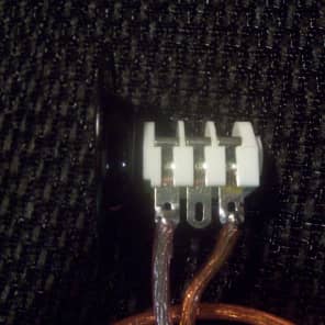 EarCandy 1x12 1x10 1x15 guitar amp speaker cab cabinet wiring harness 1/4" in set of 2 no soldering image 4