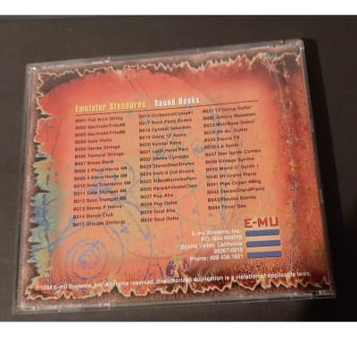 E-MU Systems Volume 1 - Emulator Standards - Sampling CD image 2