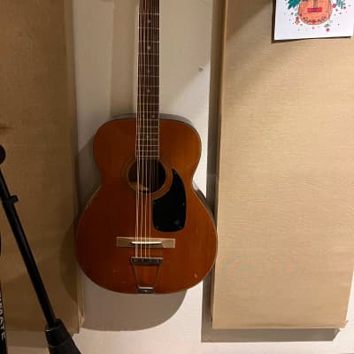 Vintage 1970s Ensenada Acoustic Guitar Model Gt80 12 STRING GT 80 1971 image 2