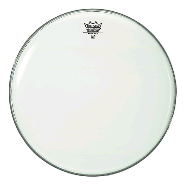 Remo Ambassador Smooth White Drum Head 14" image 1