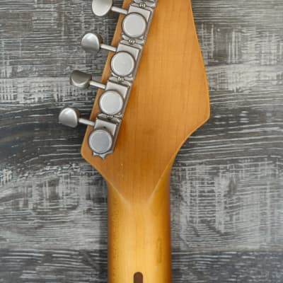 AIO S3 Left Handed Electric Guitar - Relic 3-Tone Sunburst (Maple Fingerboard) image 12