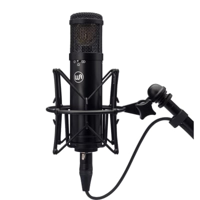 Warm Audio WA-47jr Large Diaphragm FET Studio Condenser Microphone, Black image 9