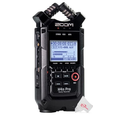 Zoom H1n 2-Input / 2-Track Portable Handy Recorder with Onboard X