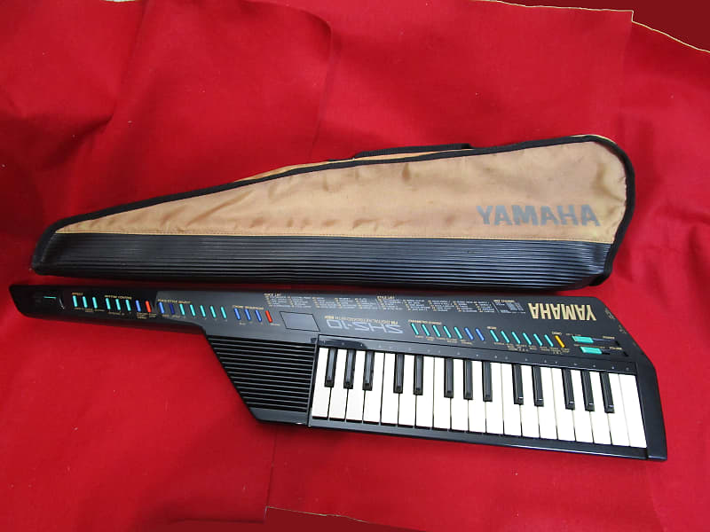 Yamaha SHS-10 BK Black Tested Keytar Digital Shoulder MIDI Keyboard F/S #4 image 1