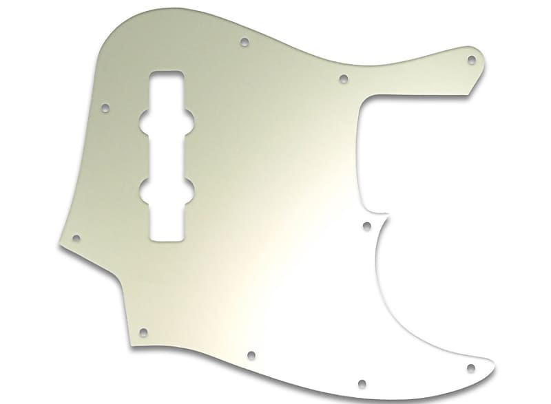 Pickguard For Fender Mexican Standard Jazz Bass MIRROR Reverb