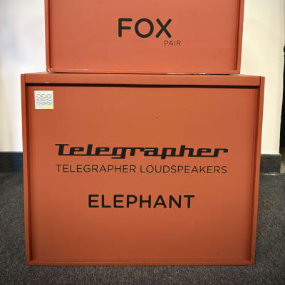 Telegrapher Loudspeakers FOX (pair) Elephant set (ex-demo) image 14