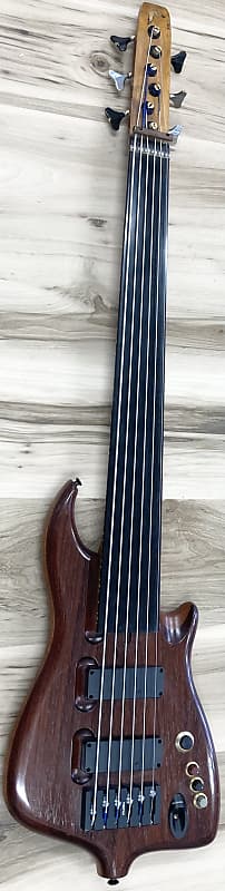 Atlansia Stealth Fretless 6 String Bass Larry Kimpel Reverb 5630