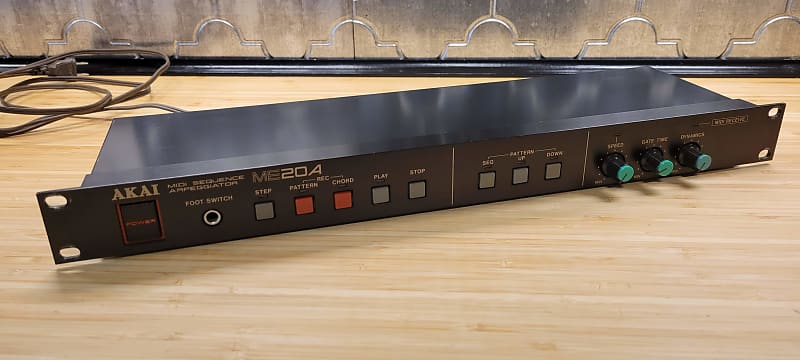 Akai ME20A Rack Mount Midi Arpeggiator | Reverb
