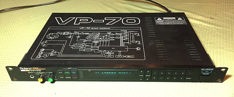 Roland VP-70 MIDI Voice Processor, 4 Pitch Shifters, Voice