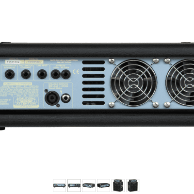 Ashdown ASHDOWN ABM 500 EVO II Bass Head & 8x10 Cabinet w/ Custom Road Case image 5