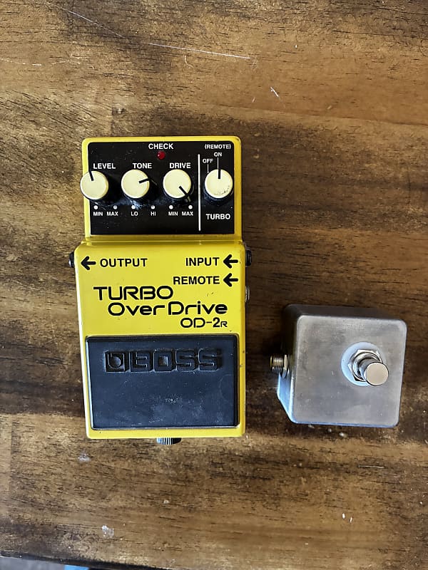 【ジャンク品】BOSS OD-2R TURBO OverDrive エフェクター BOSS】ボス『ターボオーバードライブ』OD-2R コンパクト
