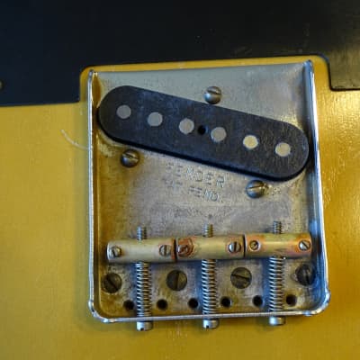 aged RELIC nitro Blackguard Telecaster Nocaster ASH loaded body Fender Custom Shop pickups bridge image 3