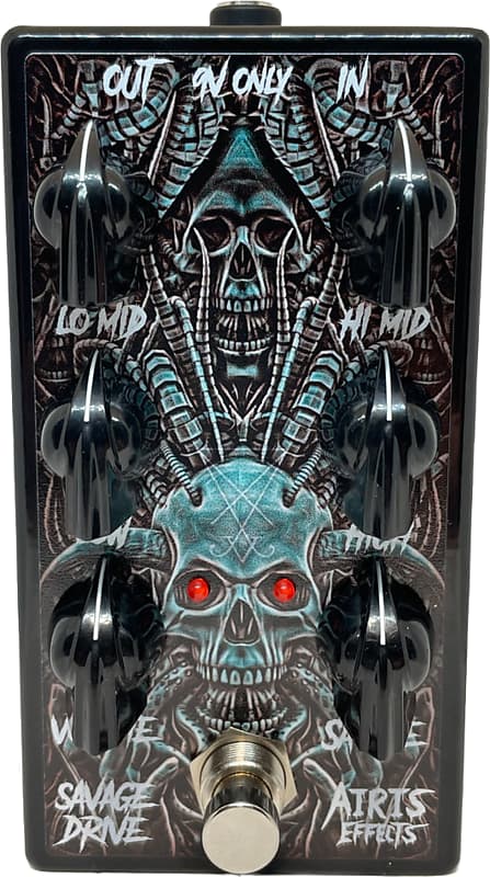 ギター Airis Effects Savage Drive Used Airis Effects - The Savage Drive V5.5 Pedal - Milano