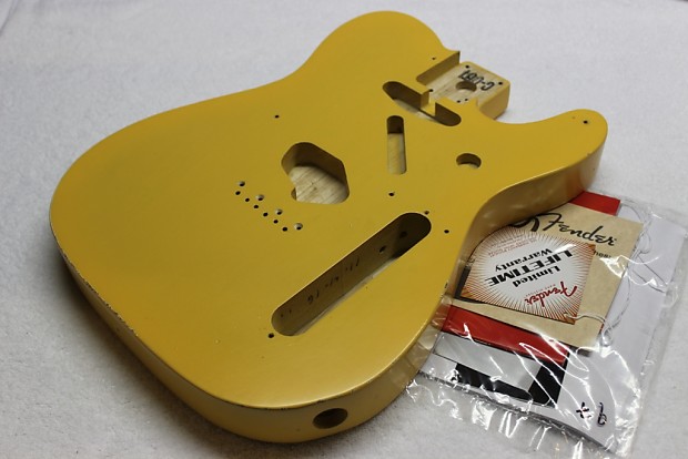 Fender Vintage 50s RI Road Worn Telecaster Body Relic Tele Blonde 