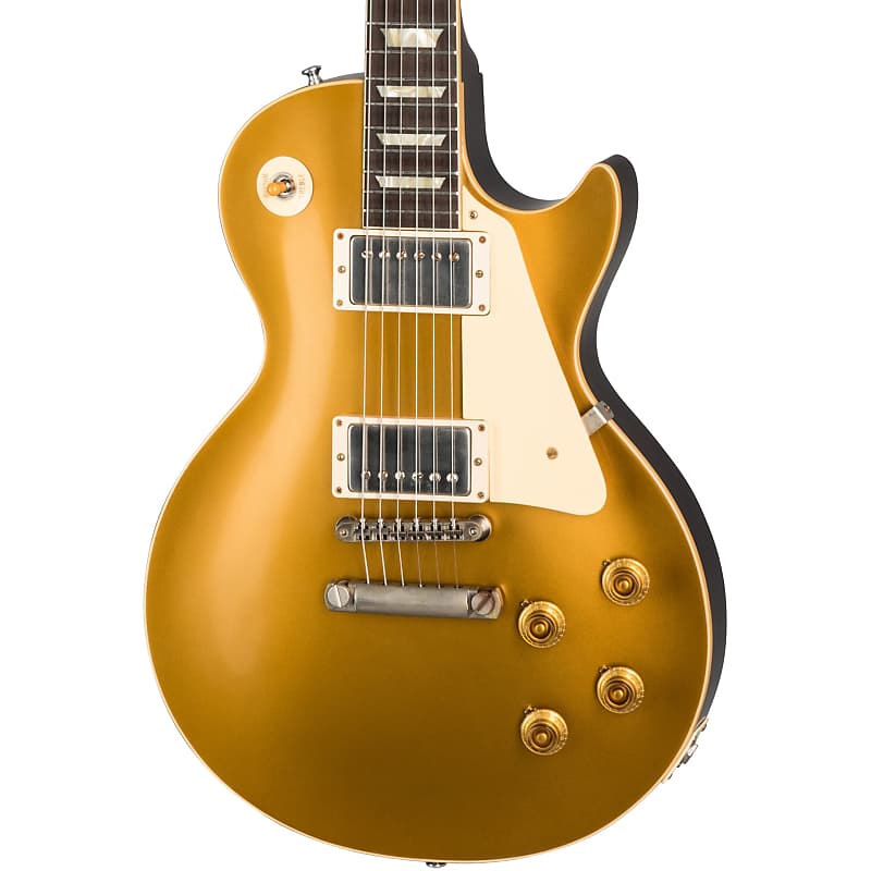 Gibson 1957 Les Paul Goldtop w/ Dark Back Reissue VOS Electric Guitar - Double Gold image 1