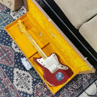 Fender Custom Shop Limited Edition Custom Jazzmaster Relic - Maple Fingerboard, Cimarron Red image 22
