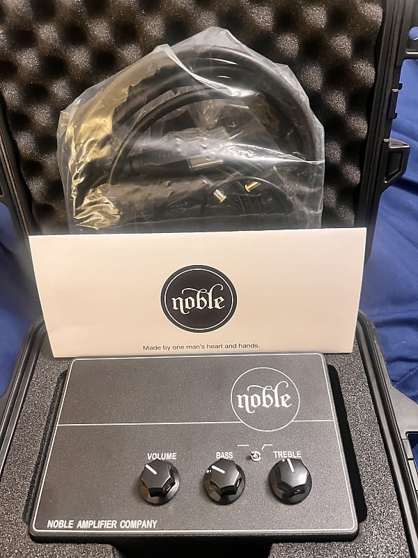 Noble Bass Preamp DI 2023 Black Reverb