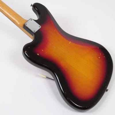Fender Bass VI 1963 Sunburst ~ Slab Board ~ Original Case image 8