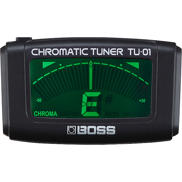 Boss TU-01 Clip-on Chromatic Tuner image 1