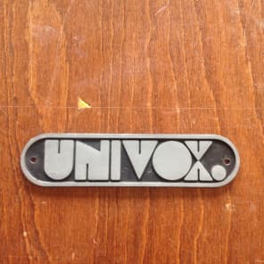 Univox Amp Logo 1970's Vintage Bild 1