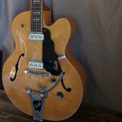 Guild X160 Rockabilly Archtop Series X 1999 Natural Maple image 4