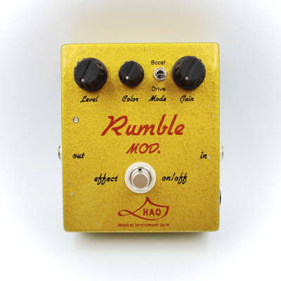 ギター Hao Rumble MOD (Dumble pedal) HAO Handbuilt Effects RUMBLE MOD made in Japan guitar