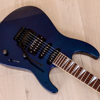 Jackson Stars Soloist SL-138 SSH Dark Metallic Blue w/ USA